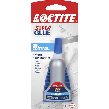 Loctite Gel Control Super Glue - 0.14 fl oz - Clear - 1 Each