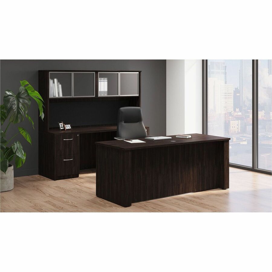 Lorell Essentials Series Hutch Tackboards - Alternate-Image3