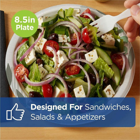 Dixie Foods Pathways Design Everyday Paper Plates - Alternate-Image3