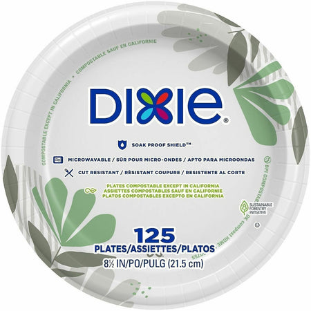 Dixie Foods Pathways Design Everyday Paper Plates - 1500