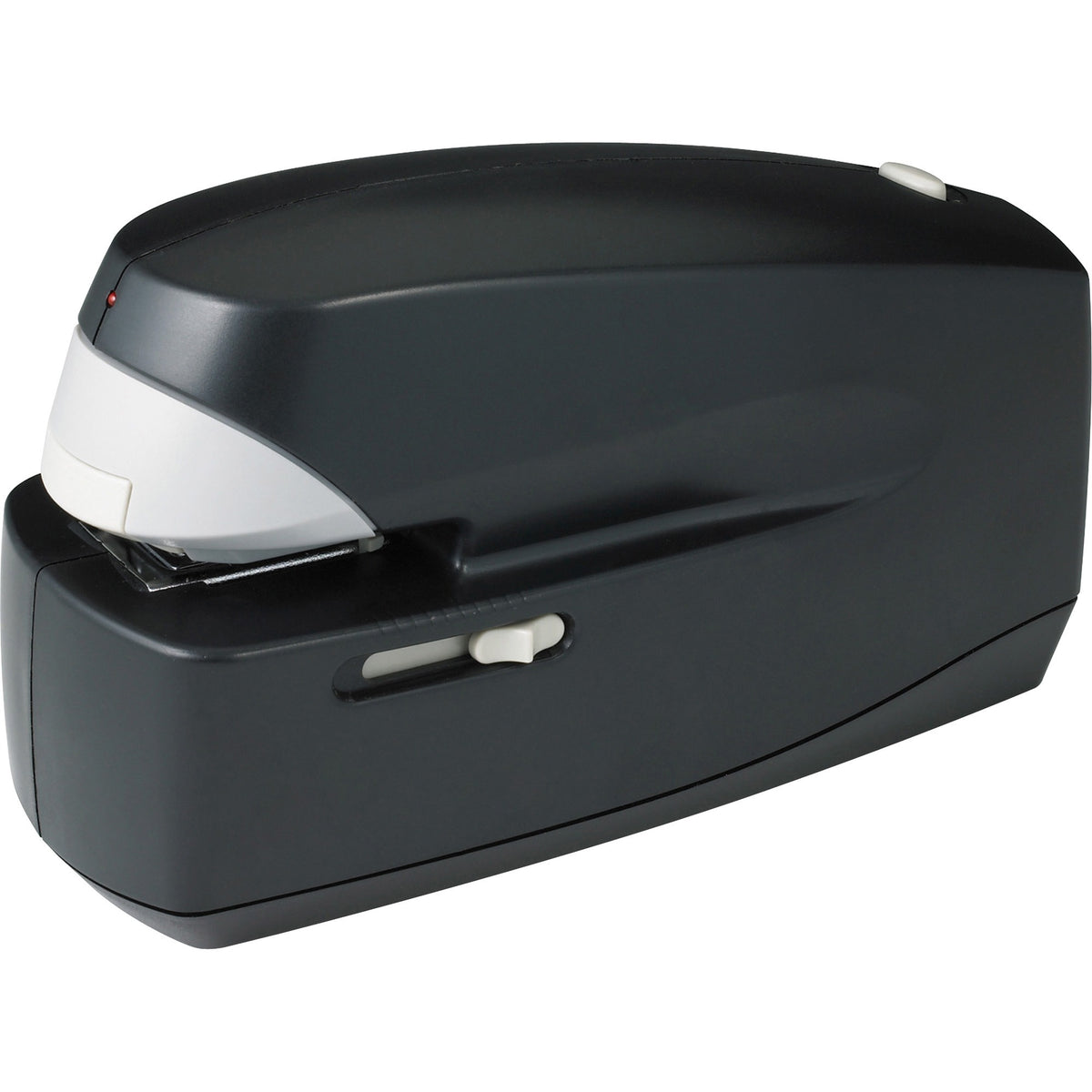 Business Source 25-Sheet Capacity Electric Stapler - Staples Upto 25 Sheet - Holds Upto 210 Staple - Full Strip - Staple Size: 0.25" - 1.38" Throat Depth - Black - 1 Each