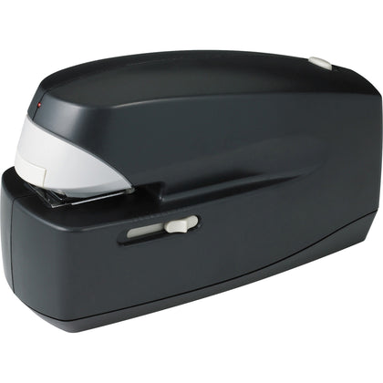 Business Source Electric Stapler: Staples 25 Sheets Holds 210 Full Strip 0.25’’-1.38’’ Size Black - Staplers