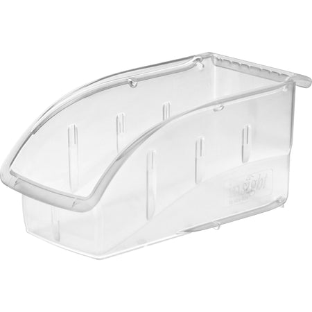 Akro-Mils Insight Ultra Clear Bin - Internal Dimensions: 9.44" Length x 4.13" Width x 4.44" Height - External Dimensions: 10.9" Length x 5.5" Width x 5.3" Height - 25 lb - Stackable - Polycarbonate - Clear - For Multipurpose - 1 Each