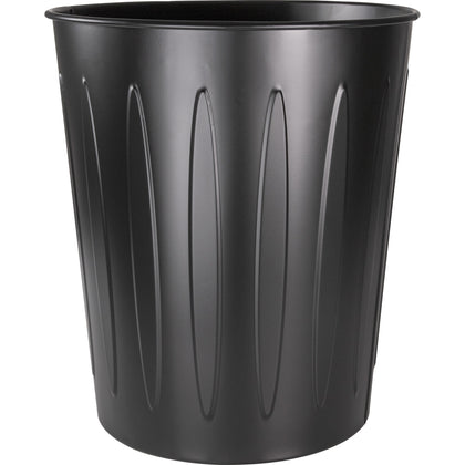 Genuine Joe Fire-Safe Trash Can: 6-Gallon Metal Bin - Waste Containers & Lids