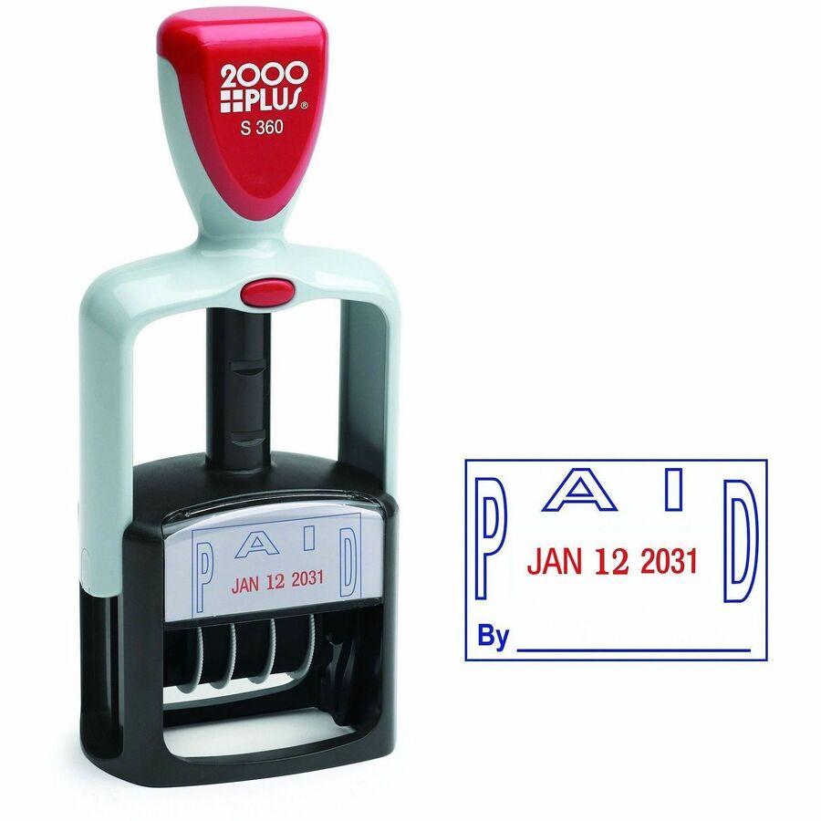 Cosco 2000 Plus 2-Color PAID Dater - Alternate-Image1