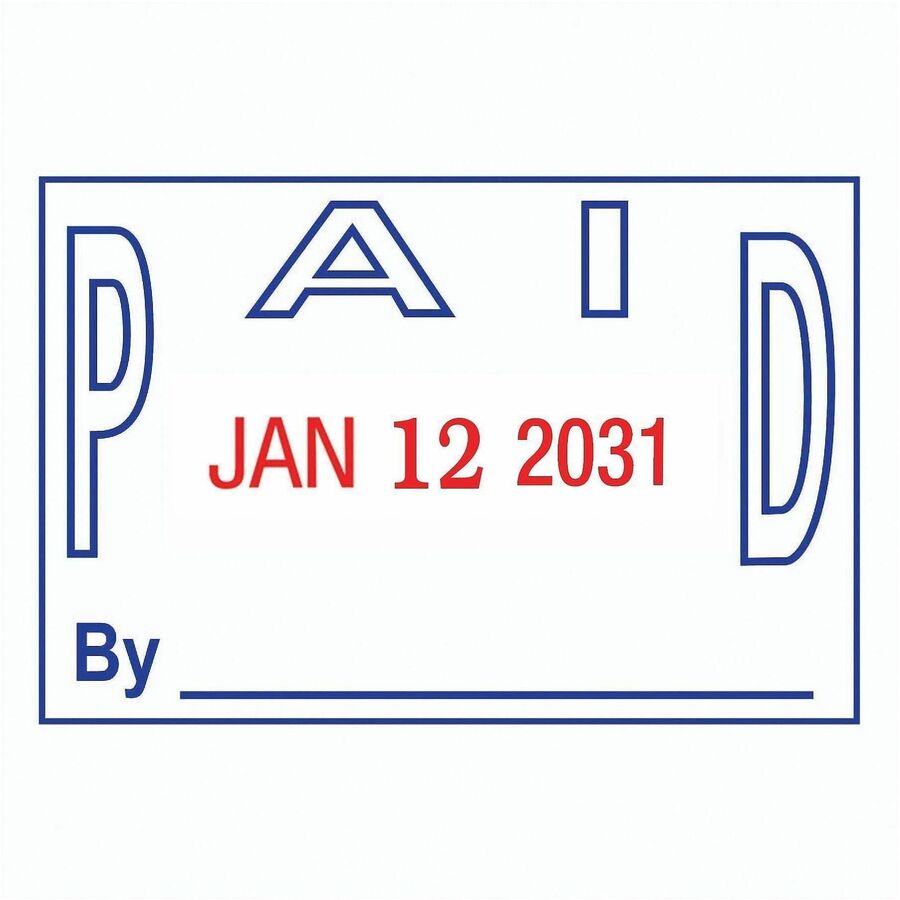 Cosco 2000 Plus 2-Color PAID Dater - Alternate-Image2