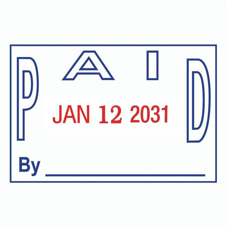 Cosco 2000 Plus 2-Color PAID Dater - Alternate-Image2