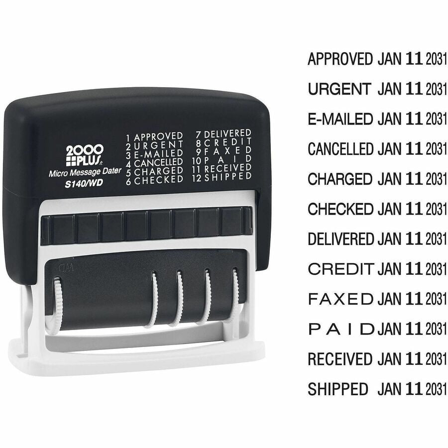 Cosco 2000 Plus Micro Message 6-year Dater Stamp - Alternate-Image1