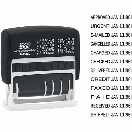 Cosco 2000 Plus Micro Message 6-year Dater Stamp - Alternate-Image1