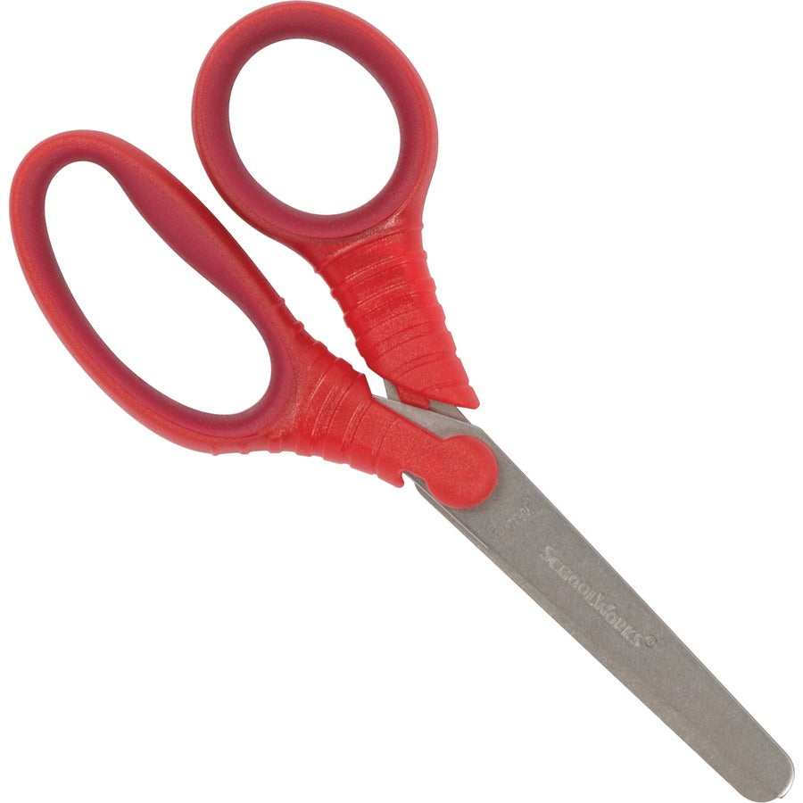 Fiskars Blunt Tip Kids Scissors - 5" Overall Length - Stainless Steel - Blunted Tip - Assorted - 1 Each