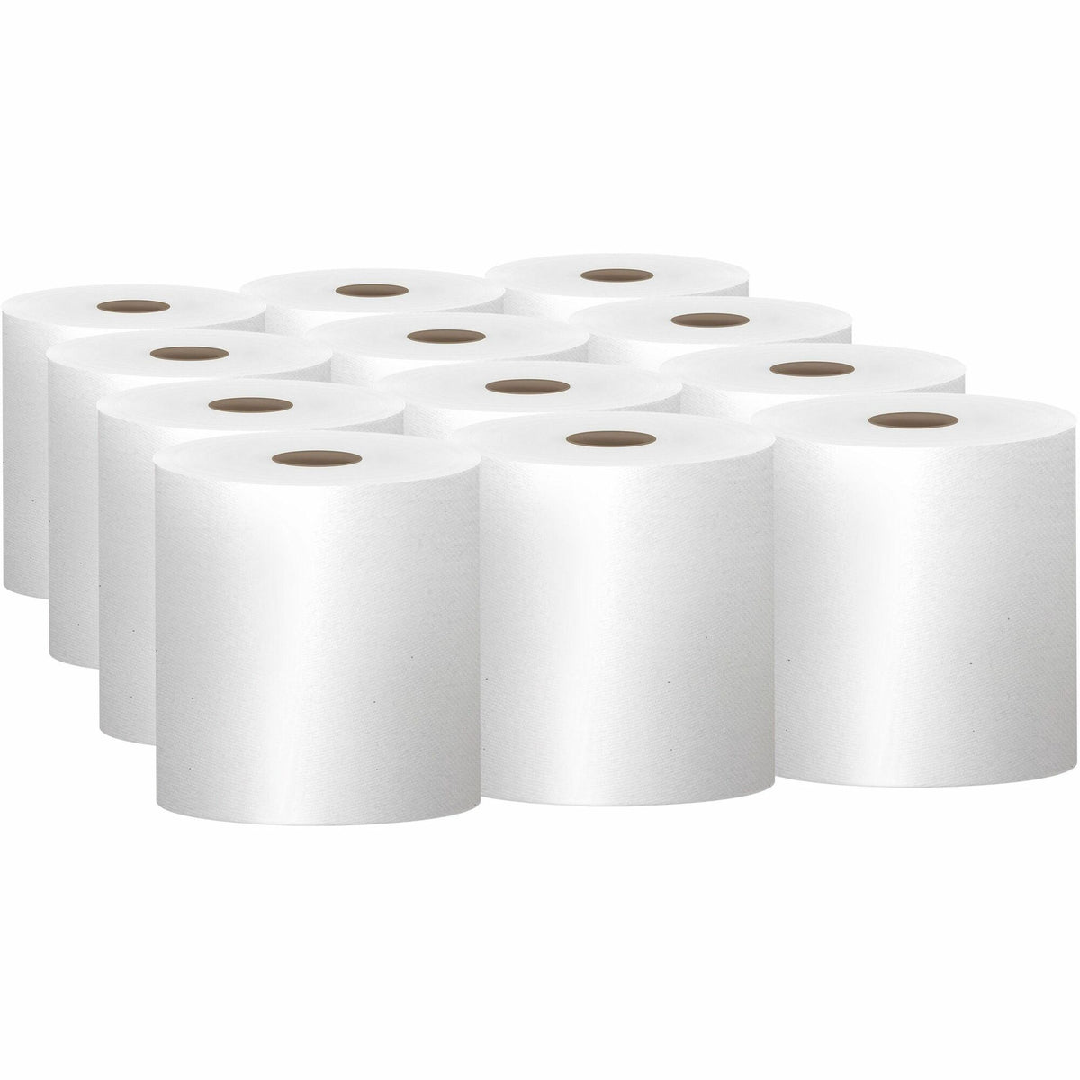 Scott Essential Universal High-Capacity Hard Roll Towels with Absorbency Pockets - 1 Ply - 8" Width x 1000 ft Length - 7.87" Roll Diameter - White - Paper - 12 / Carton