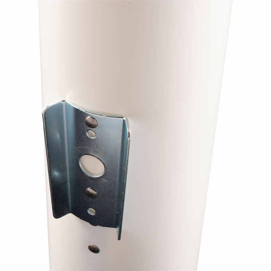 San Jamar Small Pull-type Water Cup Dispenser - 16" Tube - Pull Dispensing - Wall Mountable - Transparent White - Plastic - 1 Each