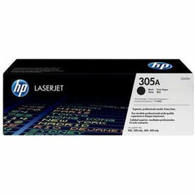 HP 305A (CE410A) Original Standard Yield Laser Toner Cartridge - Single Pack - Black - 1 Each - Large