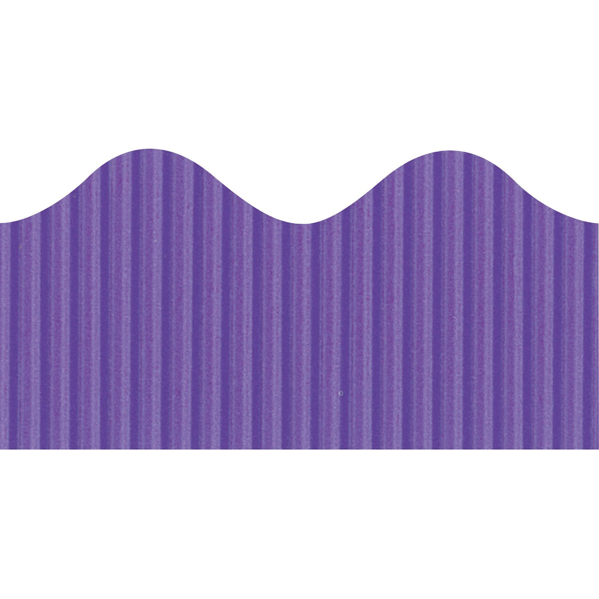 Bordette Decorative Border - Fade Resistant - 2.25" Width x 600" Length - Purple - 1 Roll