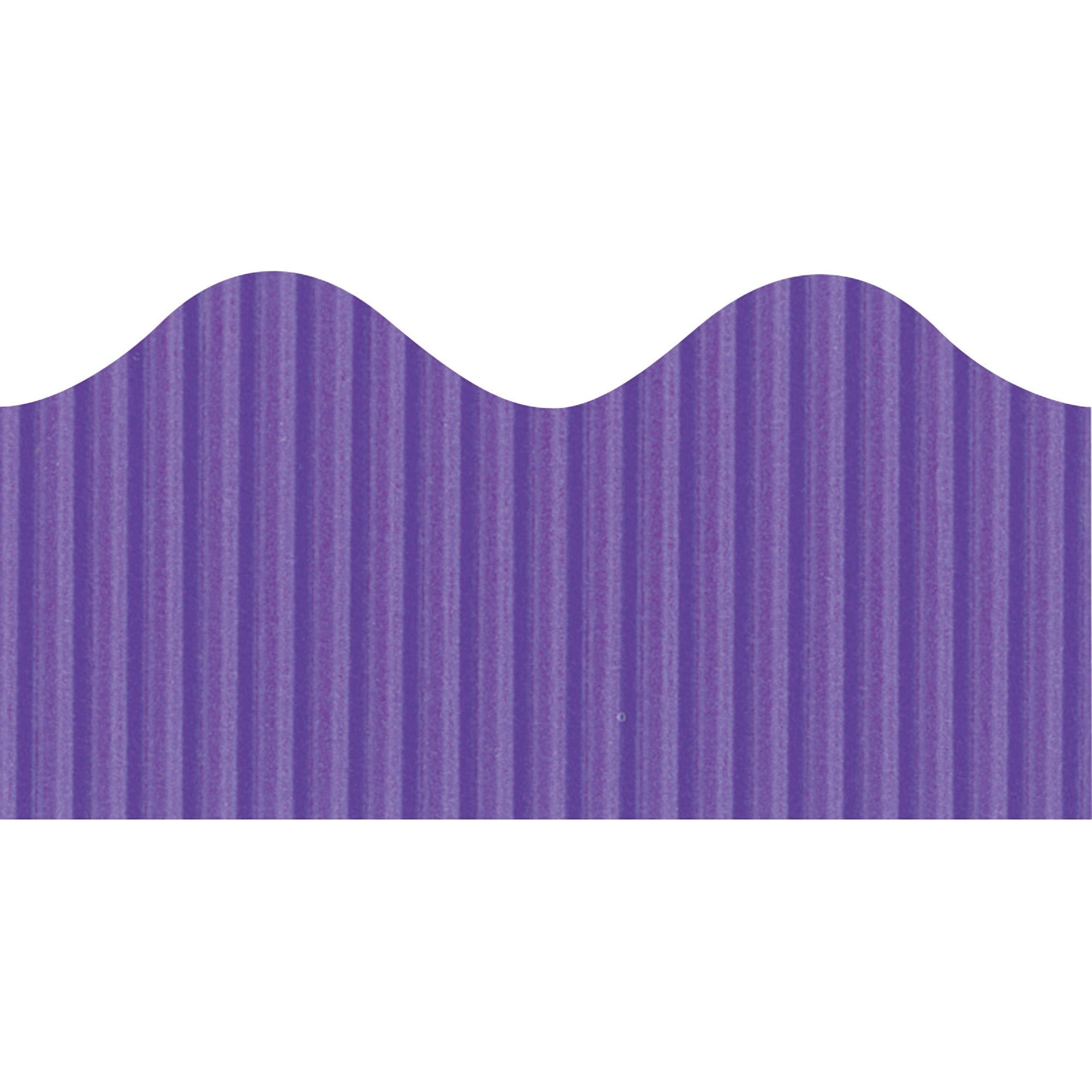 Bordette Decorative Border - Fade Resistant - 2.25" Width x 600" Length - Purple - 1 Roll