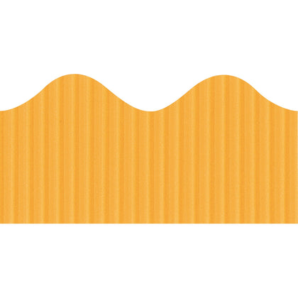 Bordette Decorative Border - Fade Resistant - 2.25" Width x 600" Length - Sunset Gold - 1 Roll