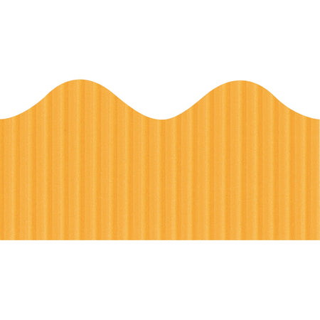 Bordette Decorative Border - Fade Resistant - 2.25" Width x 600" Length - Sunset Gold - 1 Roll