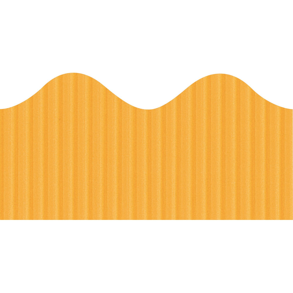 Bordette Decorative Border - Fade Resistant - 2.25" Width x 600" Length - Sunset Gold - 1 Roll