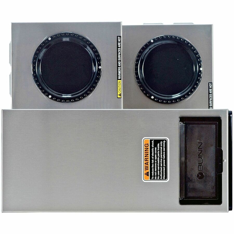 BUNN 12-Cup Low-Profile Pourover Coffee Brewer with 3 Warmers - Top