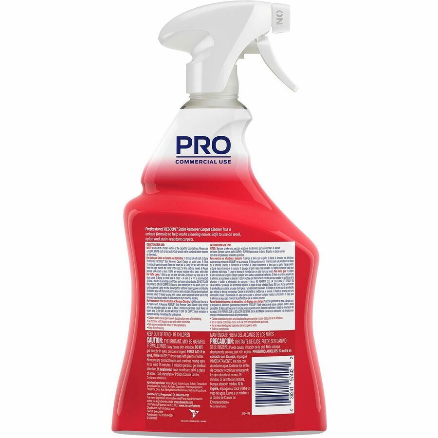 Professional RESOLVE&reg; Spot & Stain Carpet Cleaner - Rear