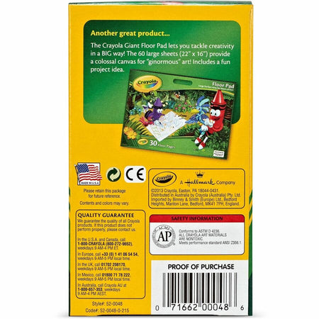 Crayola 48 Crayons - Rear