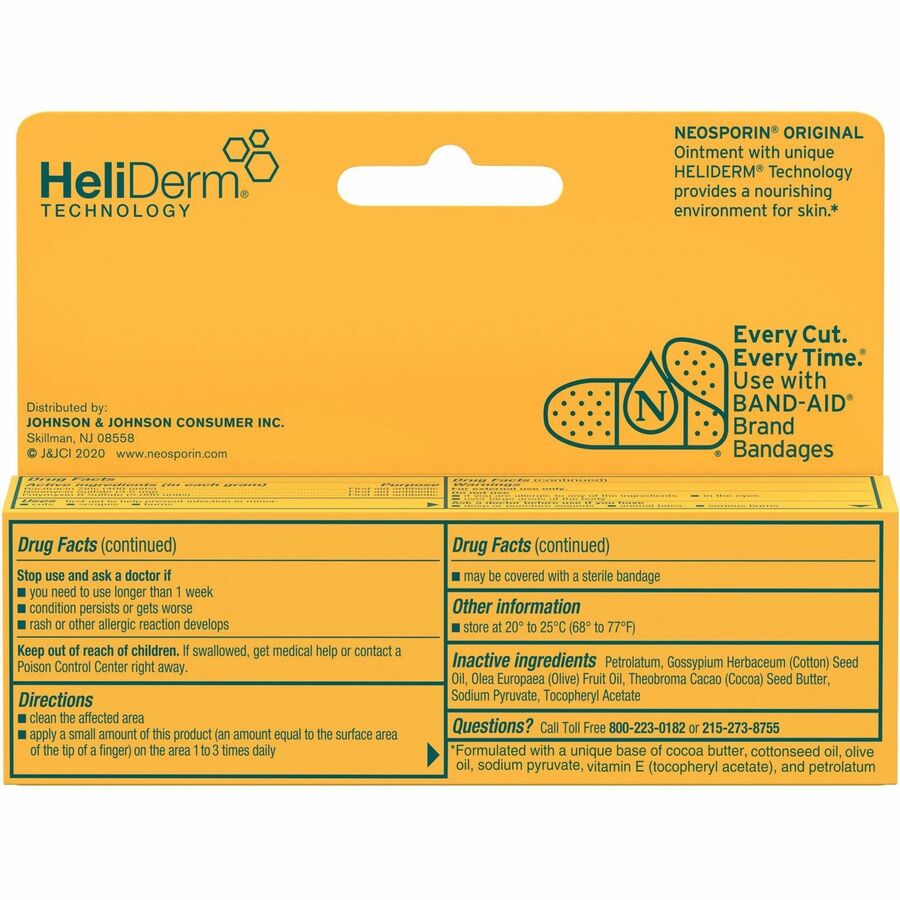 Neosporin Original Triple Antibiotic Ointment - Rear