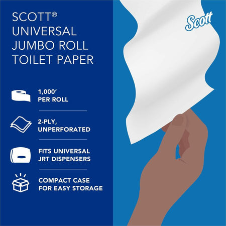 Scott High-Capacity Jumbo Roll Toilet Paper - Alternate-Image10