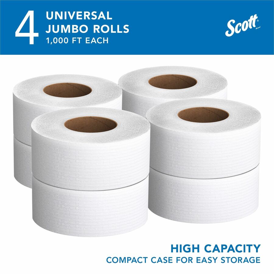Scott High-Capacity Jumbo Roll Toilet Paper - Alternate-Image1