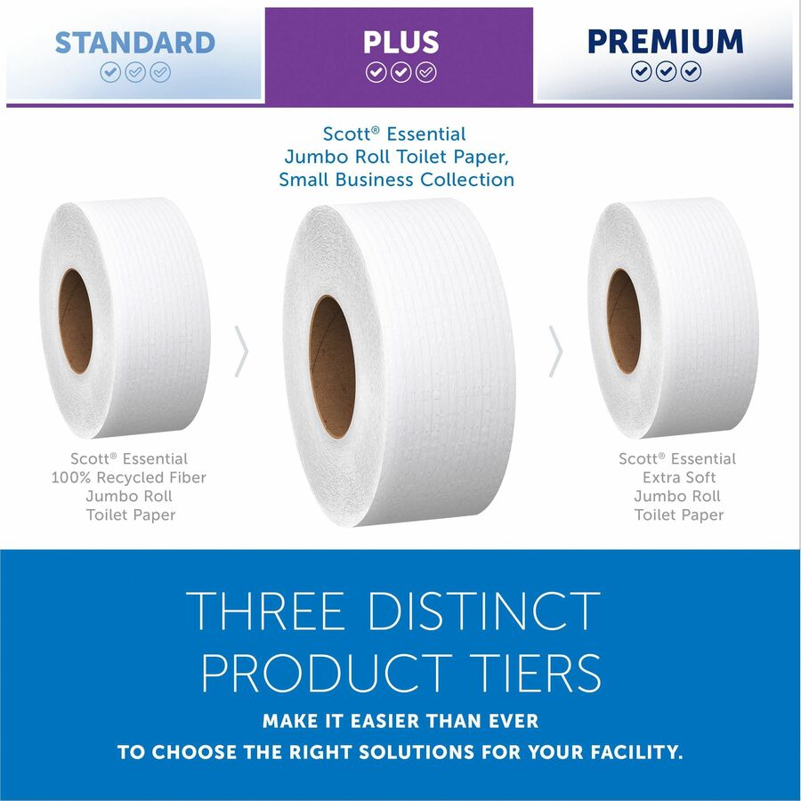 Scott High-Capacity Jumbo Roll Toilet Paper - Alternate-Image2