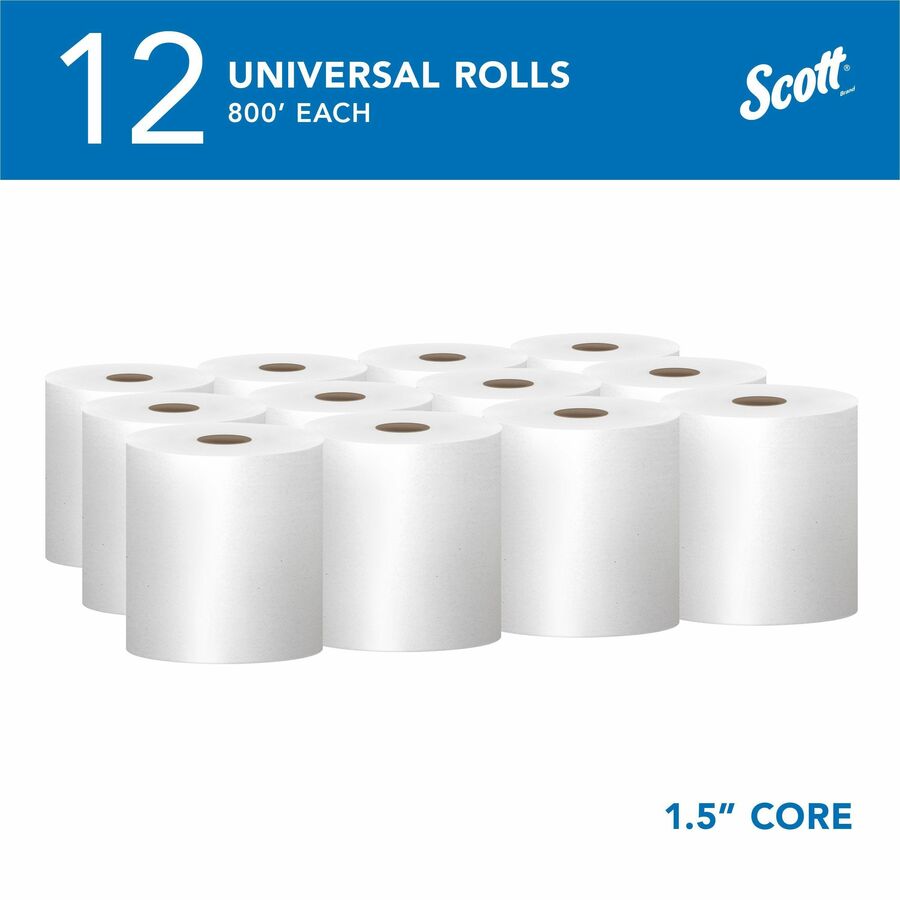 Scott Essential Universal Hard Roll Towels with Absorbency Pockets - Alternate-Image1