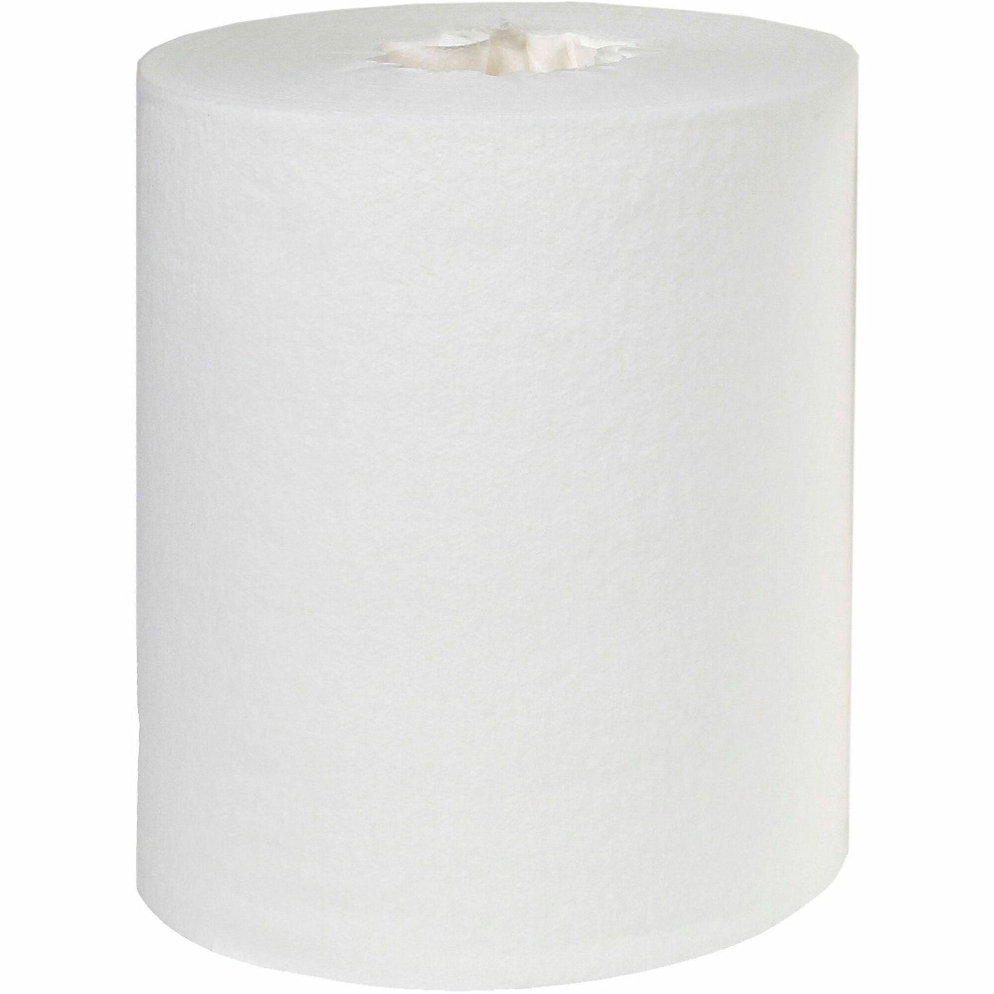 Kleenex® Premiere Center-Pull Towels - 1 Ply - 8" Width x 15" Length - 250 Sheets/Roll - 8.40" Roll Diameter - White - 4 / Carton