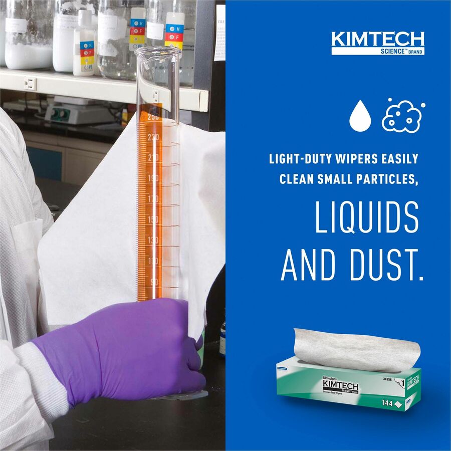 KIMTECH Science Kimwipes Delicate Task Wipers - Pop-Up Box - Left