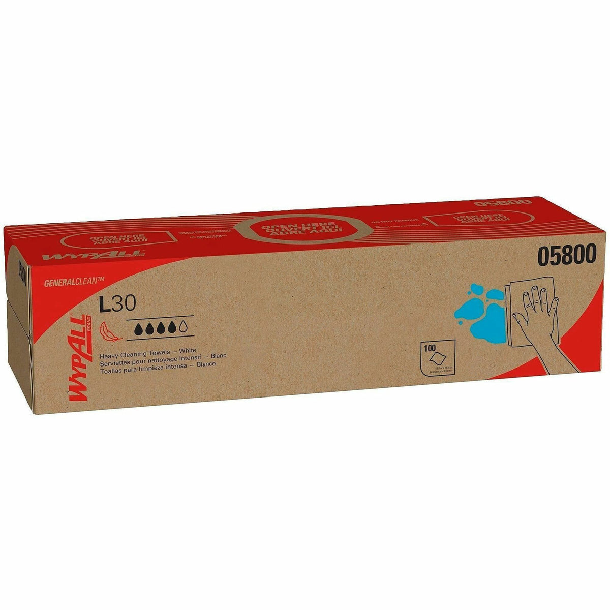 Wypall GeneralClean L30 Heavy Duty Cleaning Towels - 2000