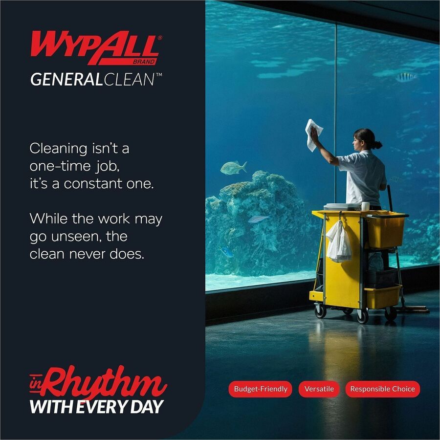 Wypall GeneralClean L30 Heavy Duty Cleaning Towels - Alternate-Image8