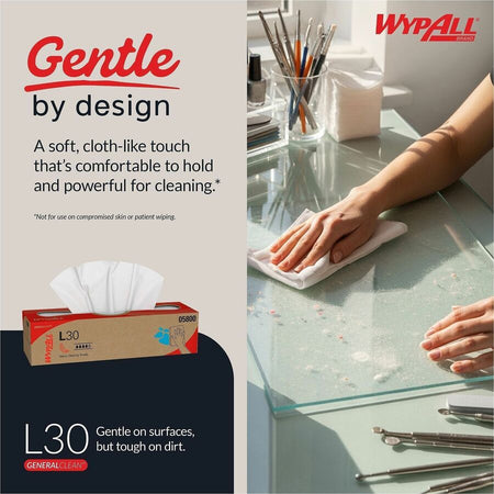 Wypall GeneralClean L30 Heavy Duty Cleaning Towels - Alternate-Image2