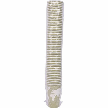 Eco-Products 16 oz World Art Hot Beverage Cups - fl - Multi - Paper Resin - Drink - 50/Pack - 20 / Carton