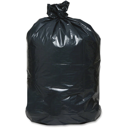 Berry Reclaim Heavy-Duty Recycled Can Liners - Large Size - 45 gal Capacity - 46" Length x 40" Width x 2 mil (51 Micron) Thickness - Black - Plastic - Can - Recycled - 100 / Carton