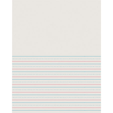 Pacon Newsprint Handwriting Paper - Letter - 8 1/2" x 11" Sheet Size - White Binding - 500 / Pack