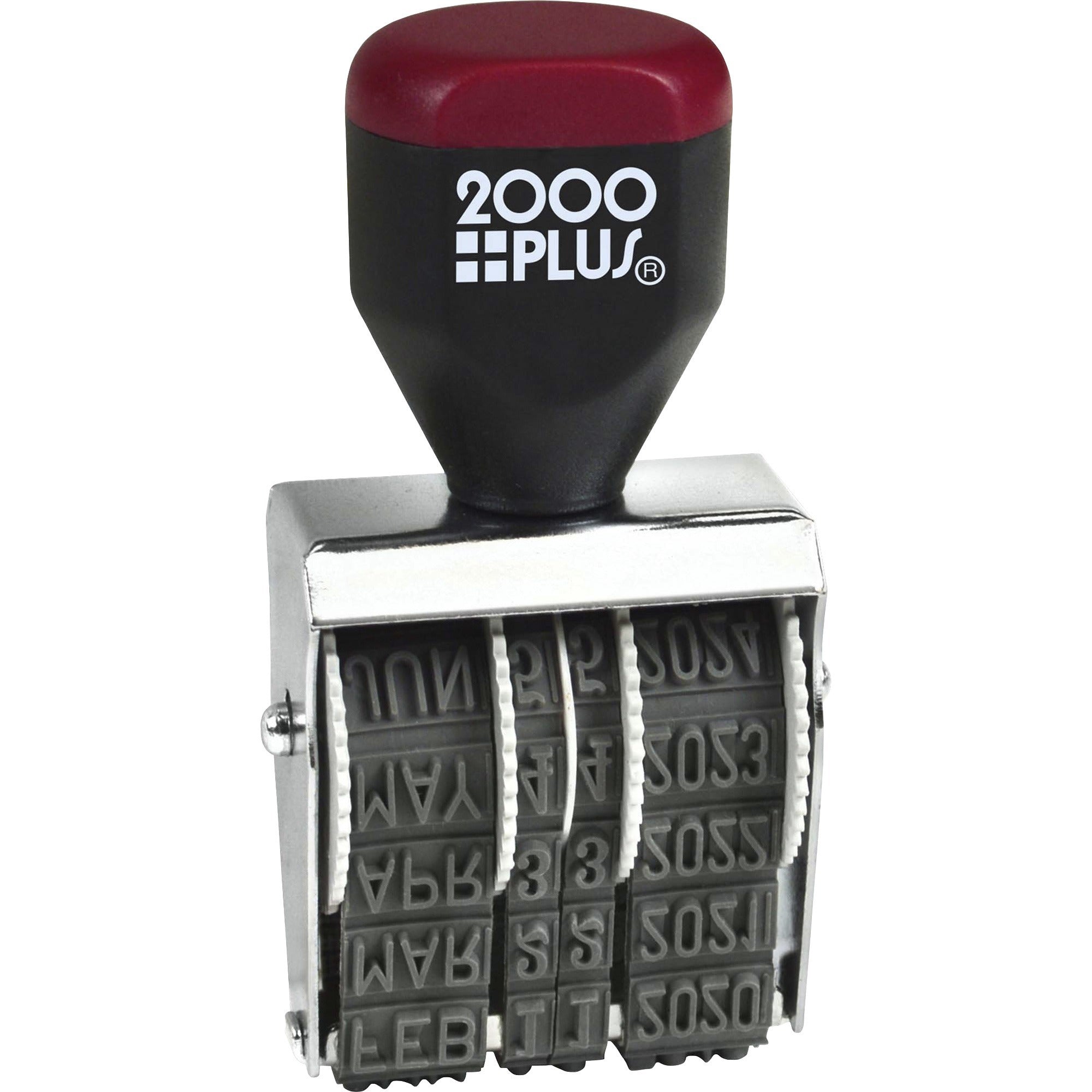 Cosco 2000 Plus Four-band Date Stamp - Date Stamp - 1.38" Impression Width x 0.19" Impression Length - 4 Bands - 1 Each