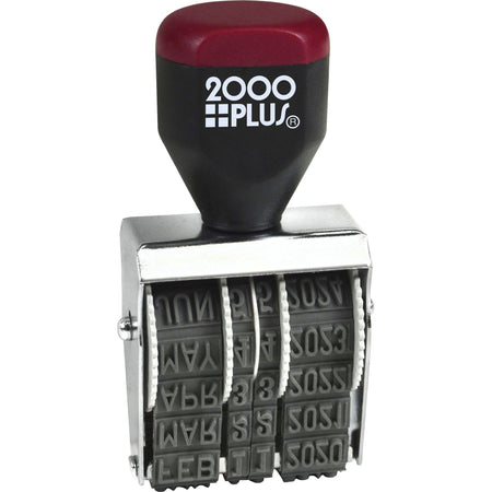 Cosco 2000 Plus Four-band Date Stamp - Date Stamp - 1.38" Impression Width x 0.19" Impression Length - 4 Bands - 1 Each