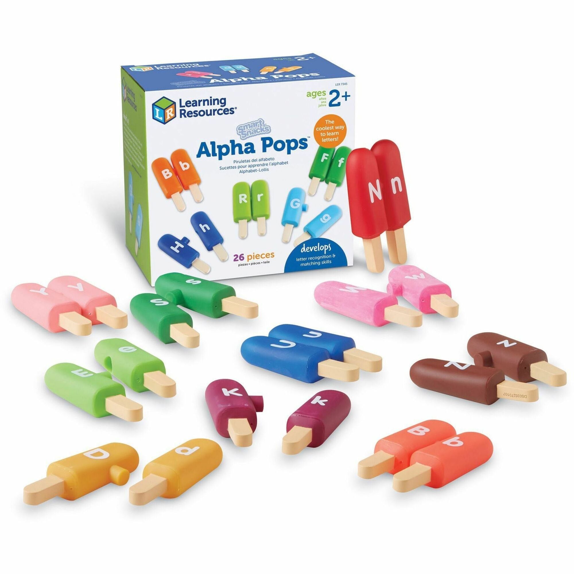 Smart Snacks Alpha Pops - Learning Toy - 2 Year & Up - Multi