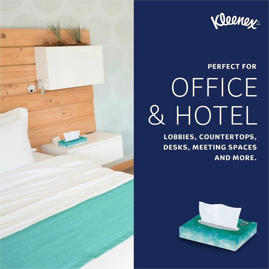 Kleenex Professional Facial Tissue in Flat Tissue Boxes - Alternate-Image6
