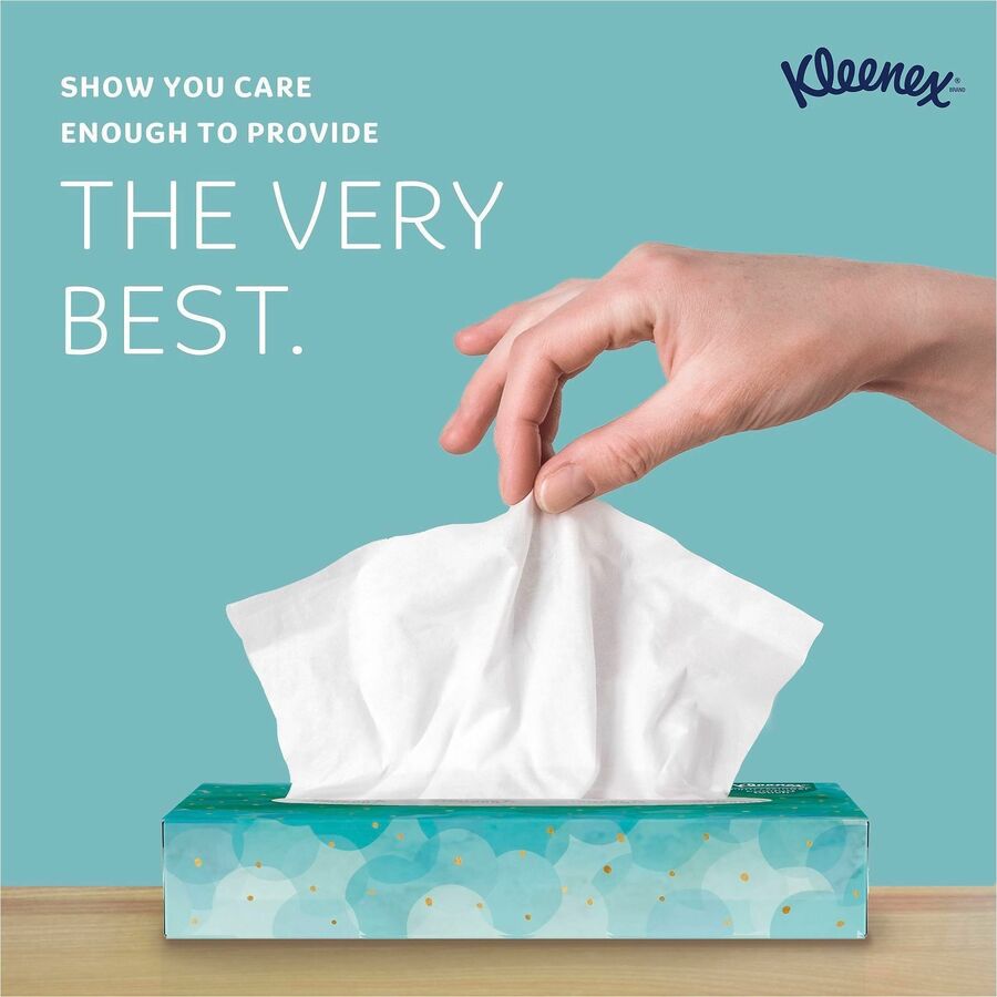 Kleenex Professional Facial Tissue in Flat Tissue Boxes - Alternate-Image2