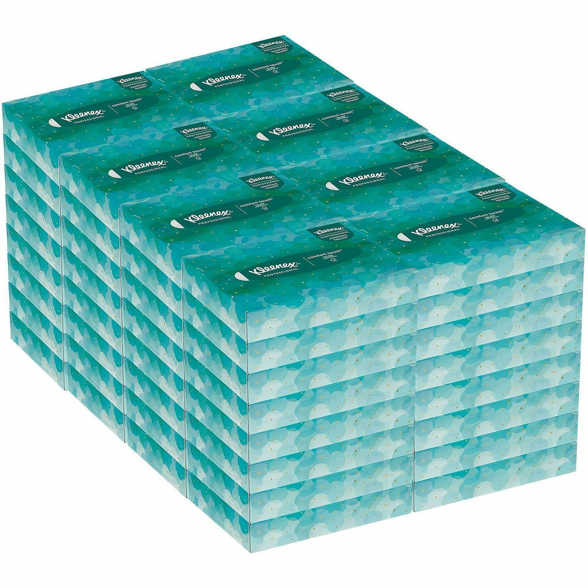 Kleenex Professional Facial Tissue in Flat Tissue Boxes - 2000