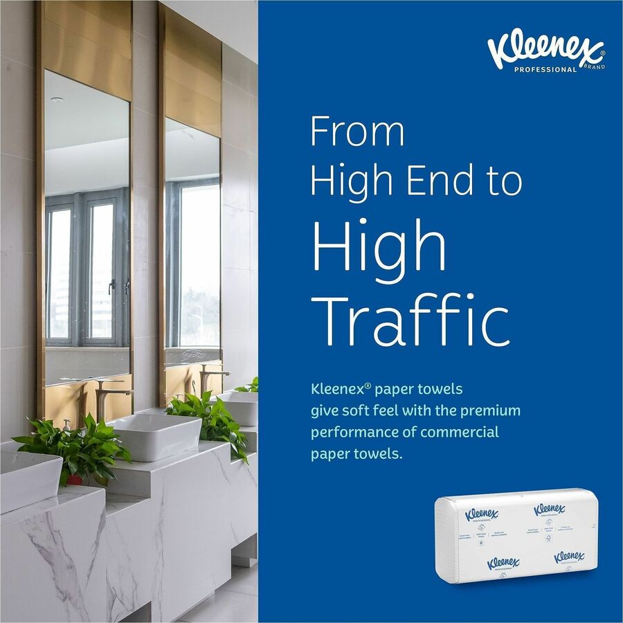 Kleenex Scottfold Multifold Paper Towels with Fast-Drying Absorbency Pockets - Alternate-Image8