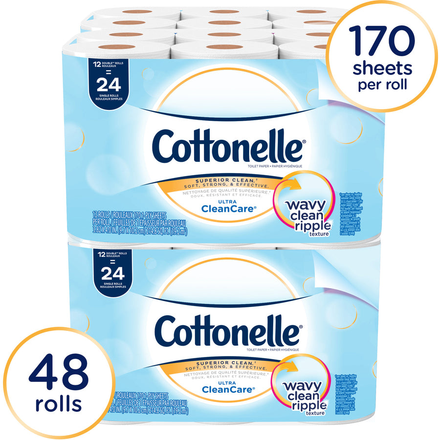 Cottonelle Clean Care Bathroom Tissue - Alternate-Image1