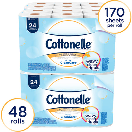 Cottonelle Clean Care Bathroom Tissue - Alternate-Image1