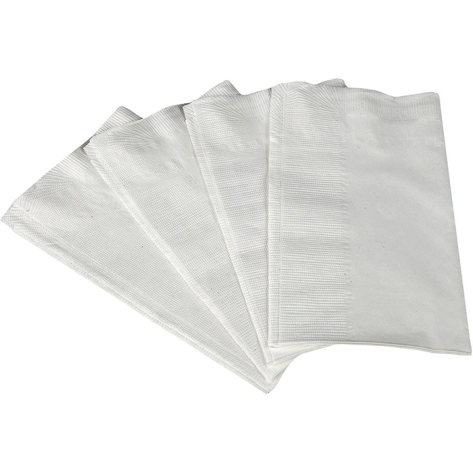 Scott Full-Fold Dispenser Napkins - 14.63" Width x 17" Length - White - Paper - 250/Pack - 12 / Carton