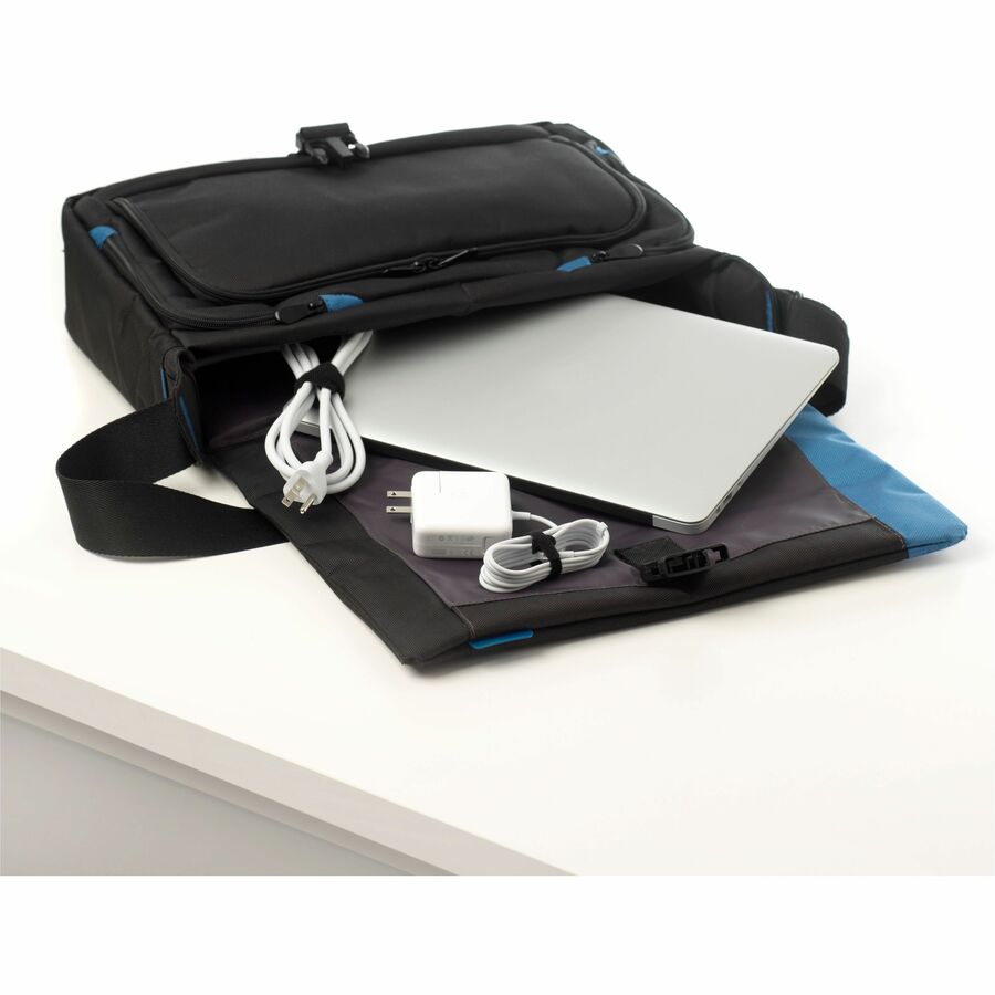 VELCRO®  ONE-WRAP Ties 8in x 1/4in Ties Black 25 ct - Tie - Black - 40 lb Loop Tensile - 8" Length - 25 / Pack