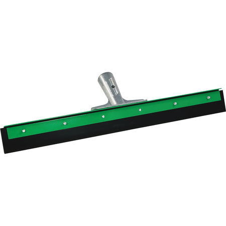 Unger AquaDozer Heavy Duty Straight Floor Squeegee - Zinc Alloy Handle30" Length - Heavy Duty, Long Lasting - Green - 1Each